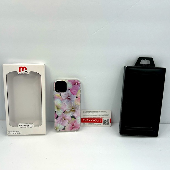 iPhone 14, 6.1 INCHES, MYBAT PRO iPHONE , WITH PETUNIA FLOWER DESIGN - Picture 12 of 12